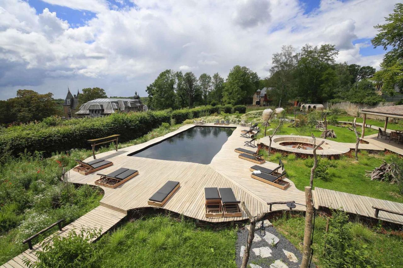 Domaine De Ronchinne - Maison Du Jardinier Maillen Luaran gambar